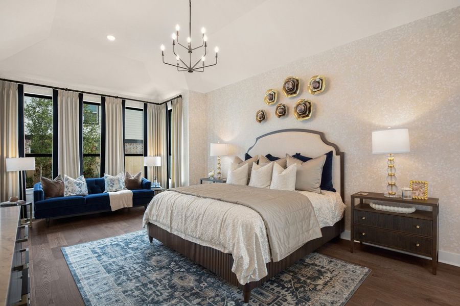 Representative Primary Bedroom - some options shown Representative Primary Bedroom - some options shown
