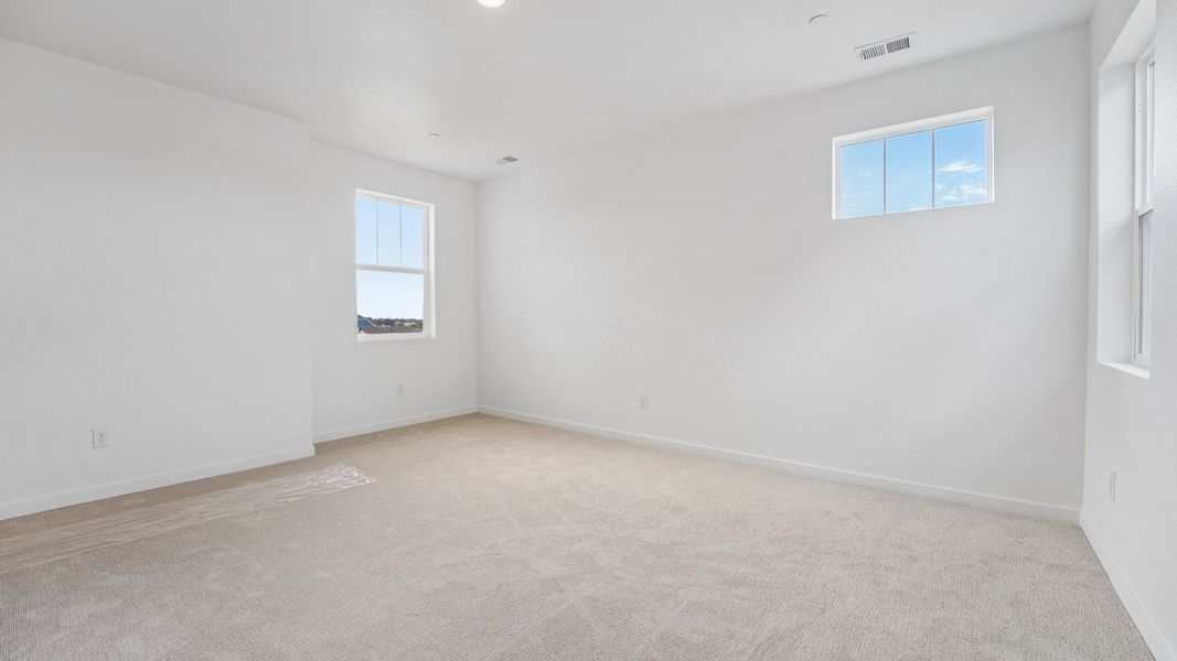 Furnished interior view inside a new home in Westerly, Erie (Image 32).