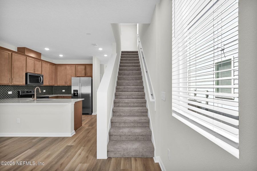 Furnished interior view inside a new home in Baxley Villas, Middleburg (Image 10).