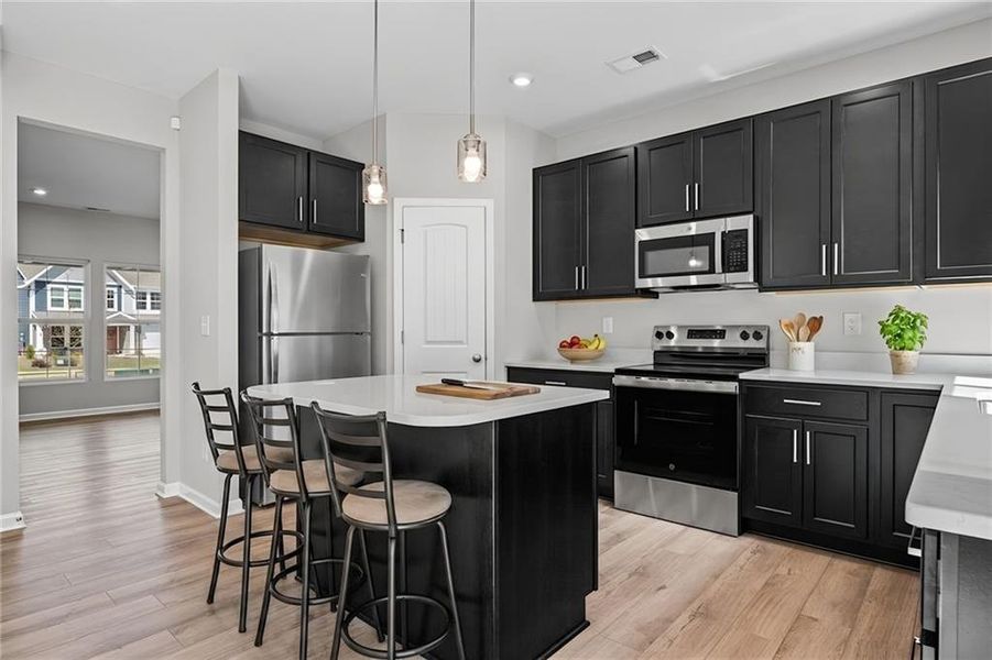 Furnished interior view inside a new home in Sage Woods, Dallas (Image 8).