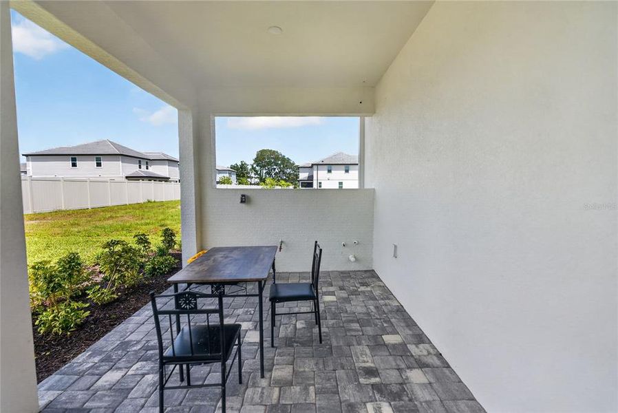 Exterior details and patio area of a home in , Sarasota (Image 33).