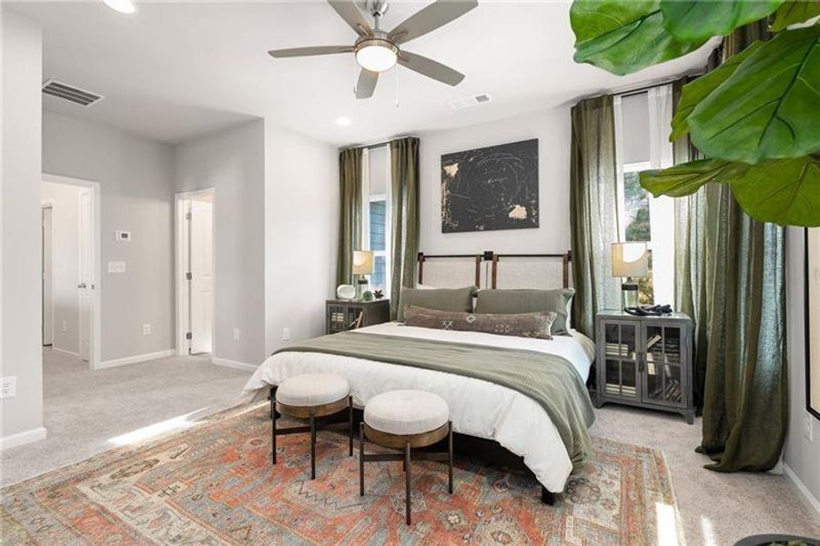 Furnished interior view inside a new home in Harmony, Auburn (Image 51).