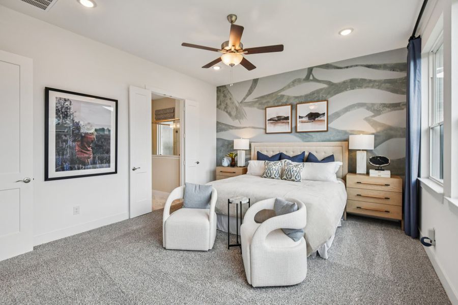 Representative furnished interior of a home built from the Marion – 50′ Lot by Chesmar Homes in Jubilee, Hockley (Image 8).