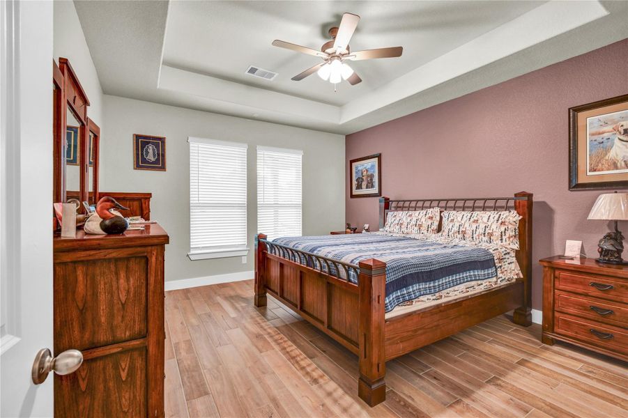 Welcome to your oversized primary bedroom Welcome to your oversized primary bedroom