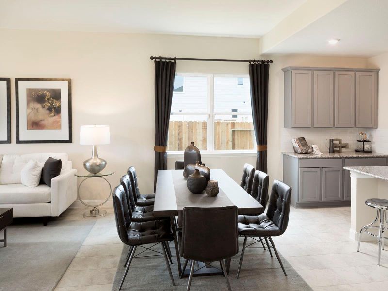 Photo is not of the actual home, but is an inspirational photo of builder’s model home and may depict options, furnishings, and/or decorator features that are not included