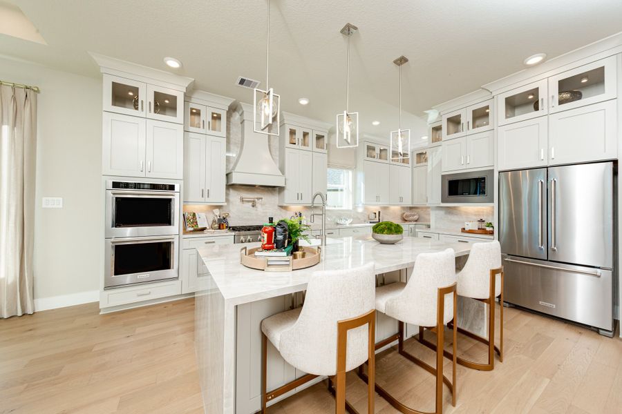 Representative furnished interior of a home built from the Northcliffe by Beazer Homes in Legacy, League City (Image 7). Representative furnished interior of a home built from the Northcliffe by Beazer Homes in Legacy, League City (Image 7).