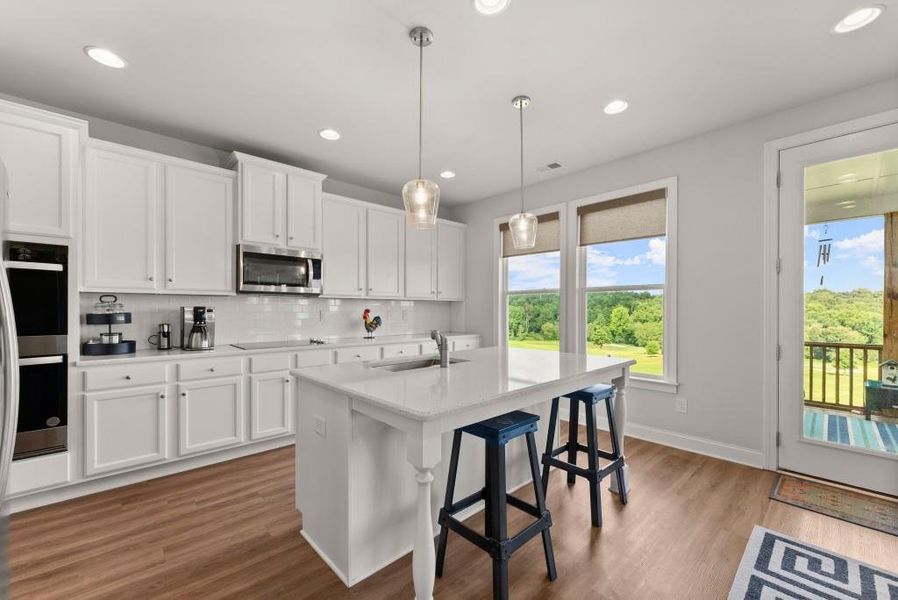 Furnished interior view inside a new home in , Homer (Image 8).