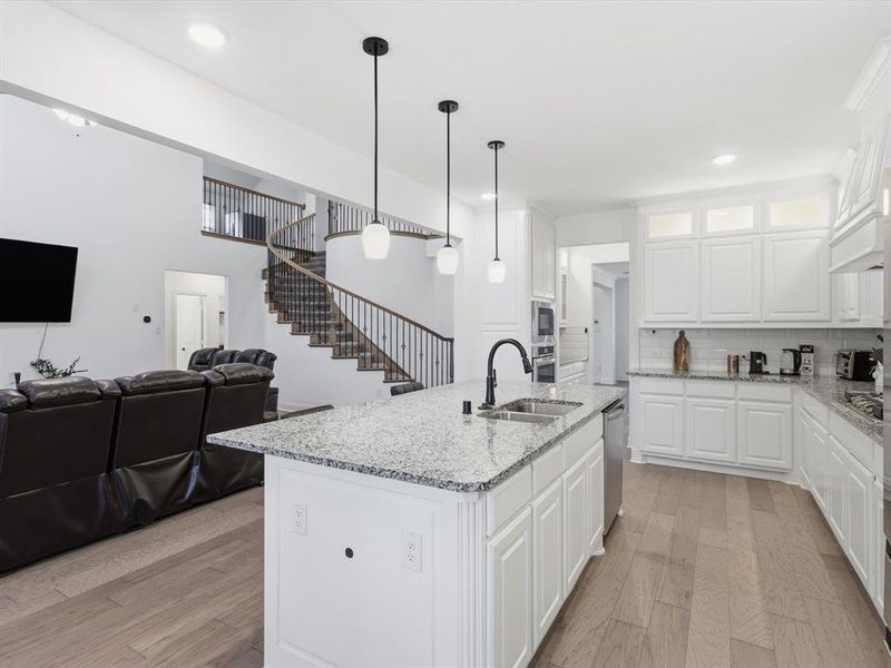 Furnished interior view inside a new home in , Mansfield (Image 9).