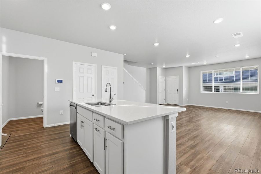 Furnished interior view inside a new home in , Littleton (Image 13).