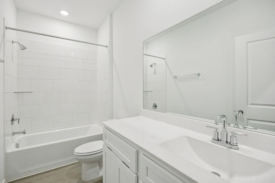 Furnished interior view inside a new home in Crosby Farms, Crosby (Image 4).