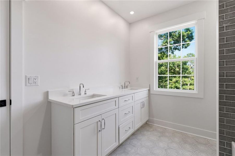 Furnished interior view inside a new home in , Marietta (Image 11).