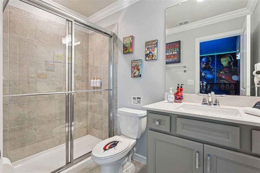 Furnished interior view inside a new home in Windsor Cay Resort, Clermont (Image 26).