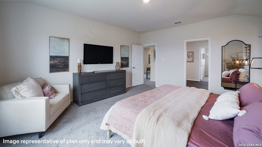 Furnished interior view inside a new home in Veranda, San Antonio (Image 5).
