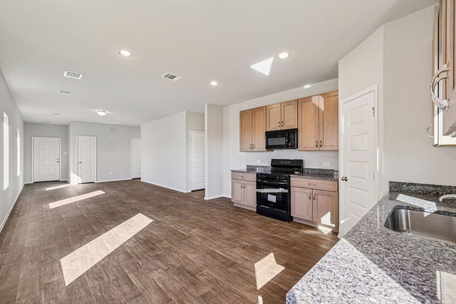 Image 15 representing the Hunters Ranch 1468 by Brohn Homes in Hunters Ranch, San Antonio, TX.