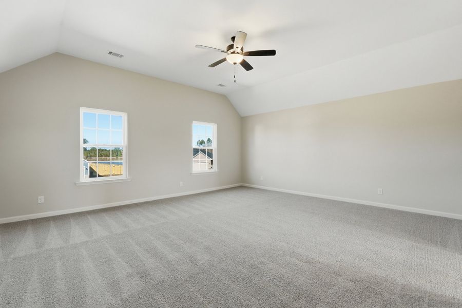 Representative unfurnished interior of a home built from the The Chatman by RTS Homes in The Gardens at 15 West, Hinesville (Image 42).