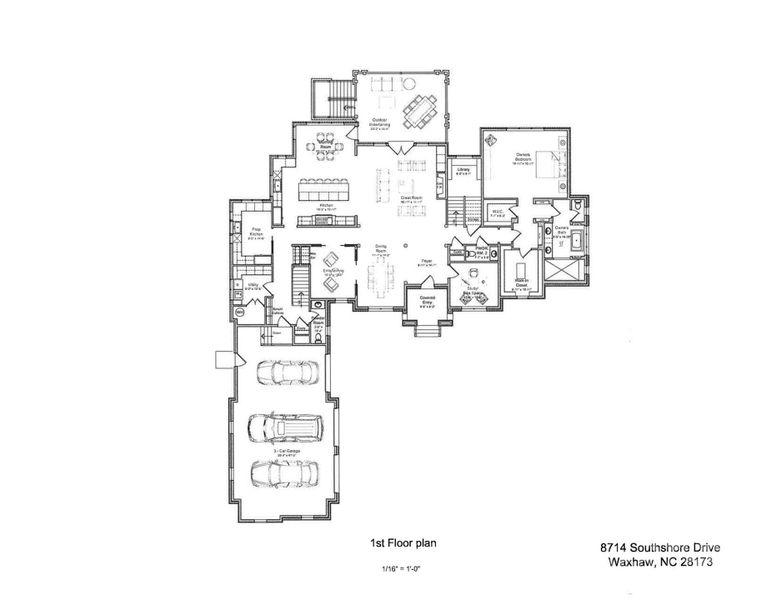 main level floor plan
