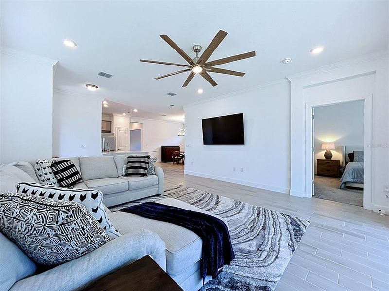 Furnished interior view inside a new home in , Wesley Chapel (Image 7).