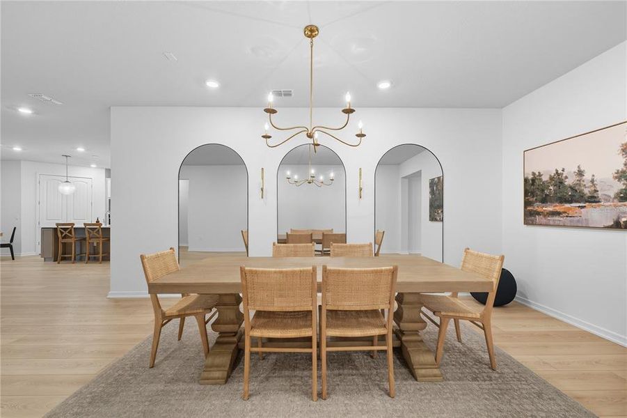 Furnished interior view inside a new home in , Apopka (Image 14). Furnished interior view inside a new home in , Apopka (Image 14).