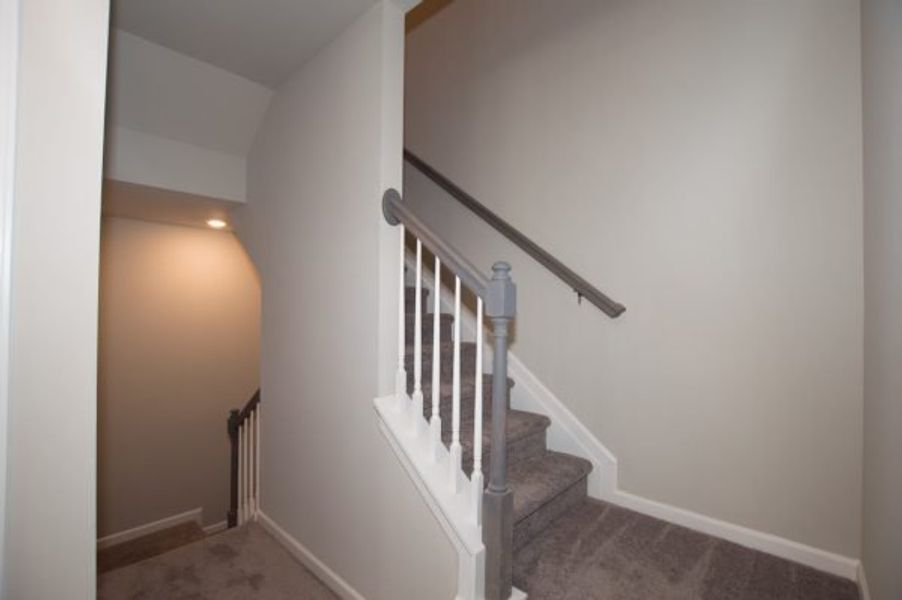 Representative unfurnished interior of a home built from the Cadence Unit B by Piedmont Residential in Ross Pointe, Kennesaw (Image 18).