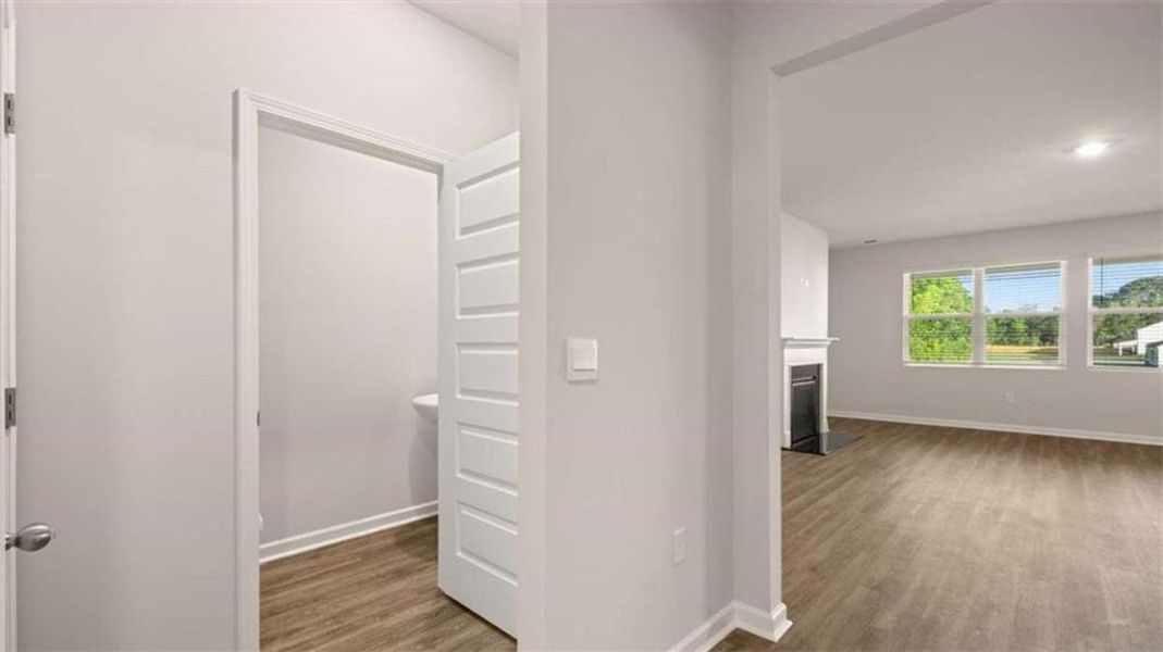 Spacious, unfurnished interior of a new home in Preserve at Dove Creek, Statham (Image 26).