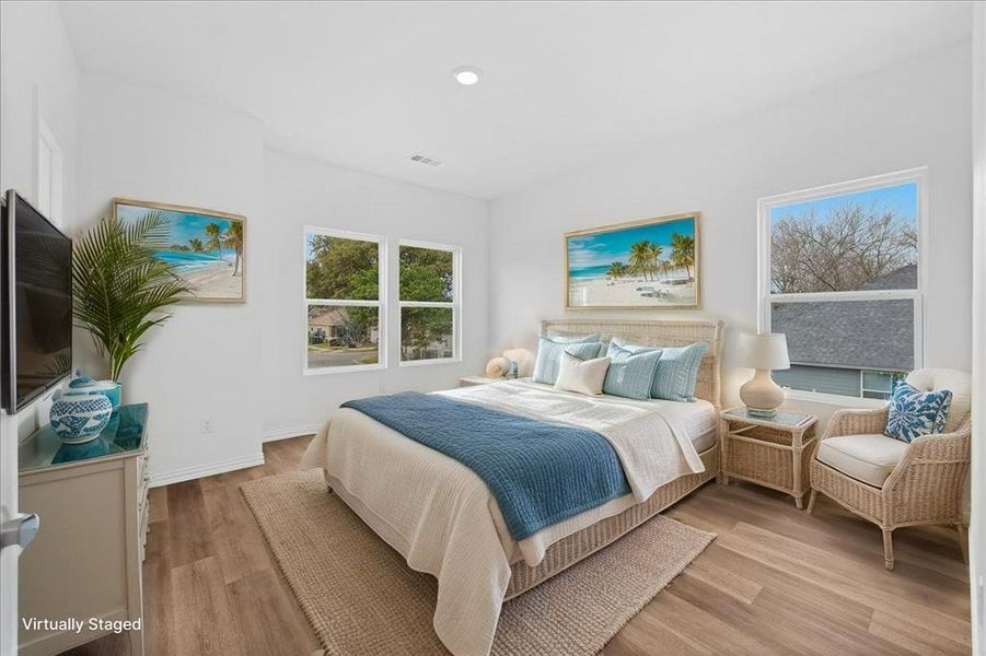 Primary Bedroom - Virtually Staged
