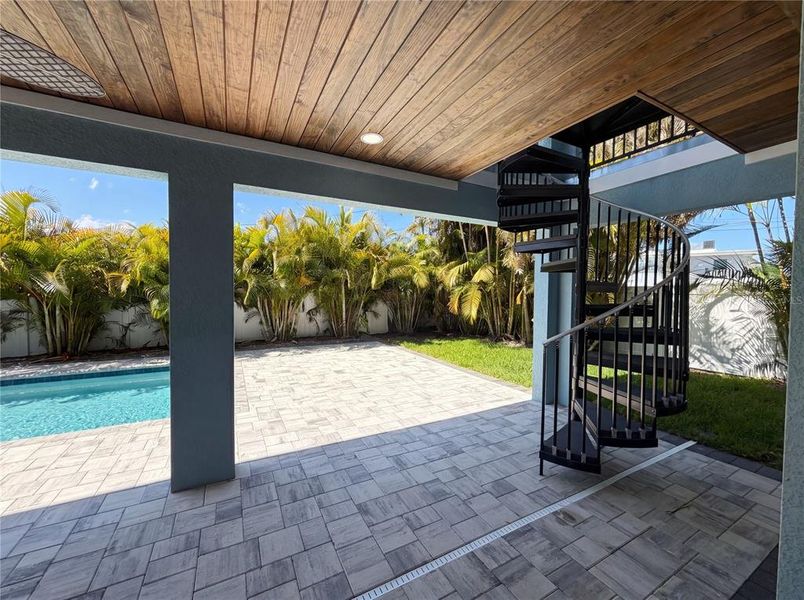 Exterior details and patio area of a home in , Dunedin (Image 33).