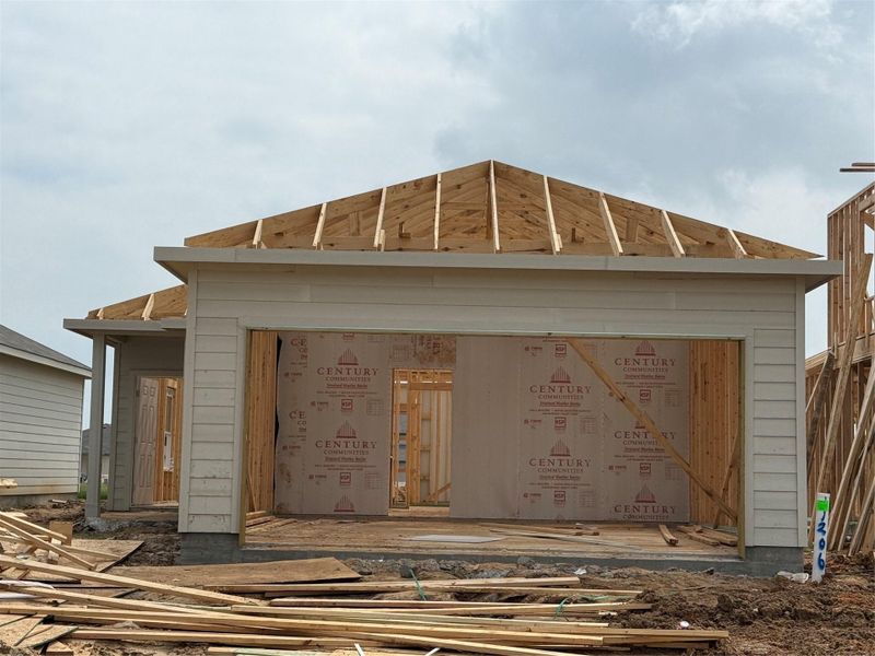 In-progress construction of a new home in Paloma at Sanford Farms, Waller, TX (Image 19).