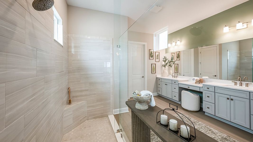 Representative furnished interior of a home built from the Pallazio by Taylor Morrison in Astor Creek Golf and Country Club, Port St. Lucie (Image 17).