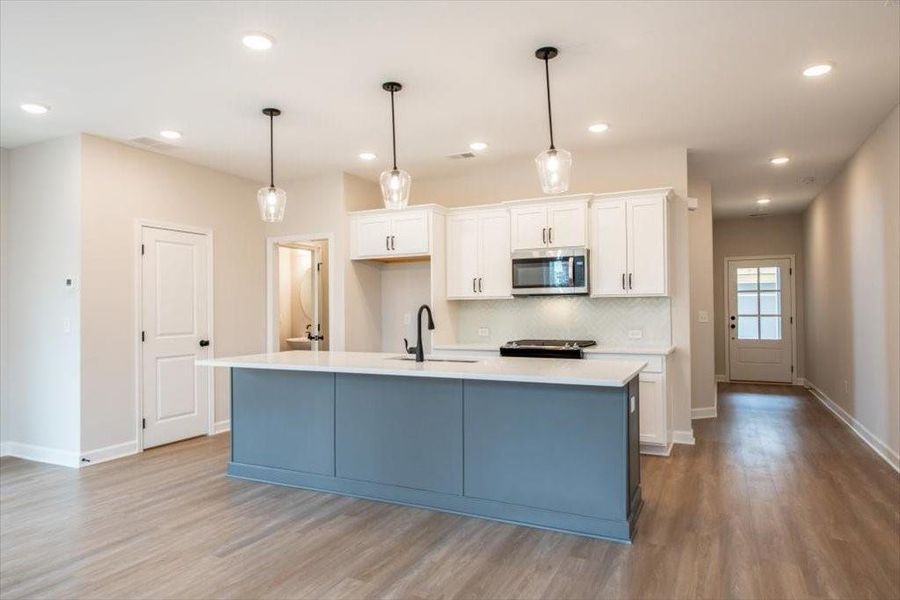 Furnished interior view inside a new home in Cherokee Township, Acworth (Image 11).