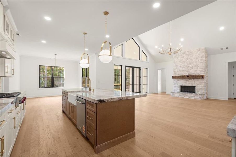 Furnished interior view inside a new home in , Ball Ground (Image 18).