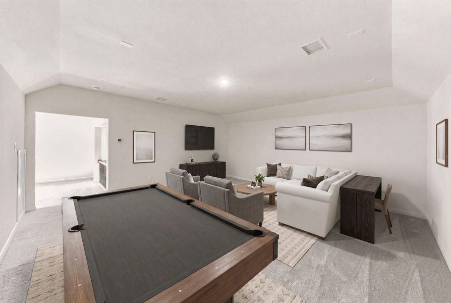 Furnished interior view inside a new home in Park Hills, Rockwall (Image 17).
