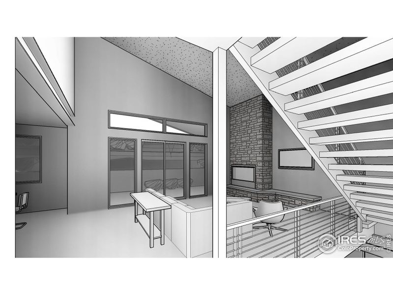 Furnished interior view inside a new home in , Lyons (Image 7).