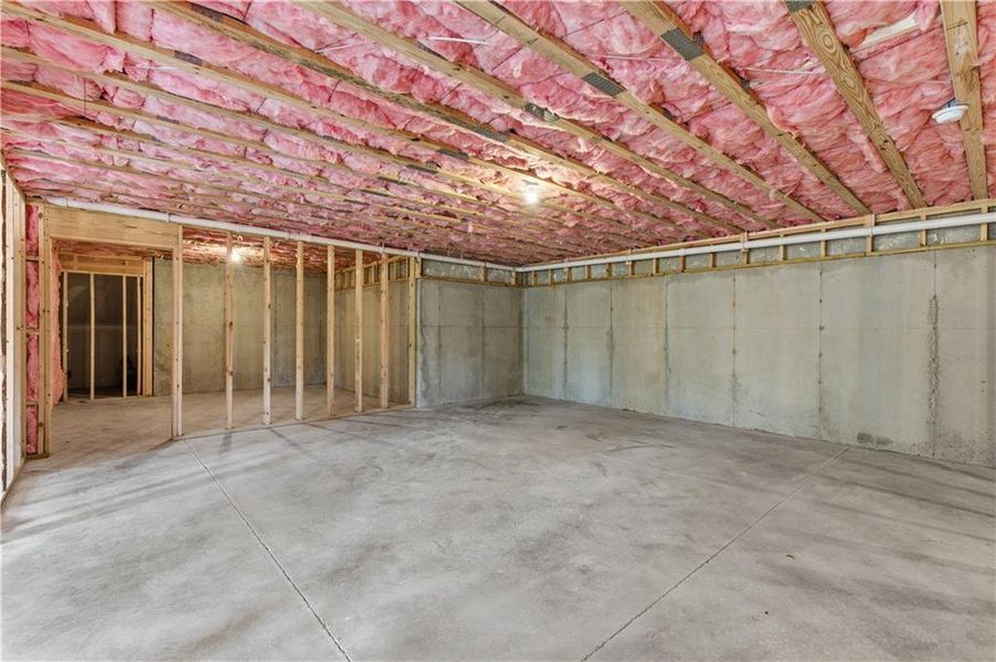 In-progress construction of a new home in , Dallas, GA (Image 53).