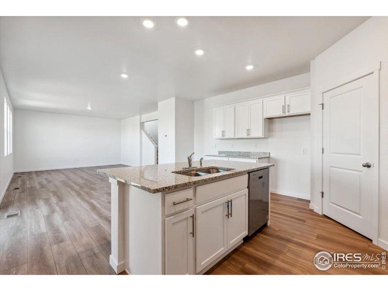 Furnished interior view inside a new home in Silver Peaks, Lochbuie (Image 12).