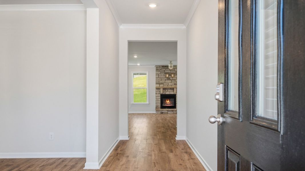 Spacious, unfurnished interior of a new home in The Gates at Pates Creek, Hampton (Image 13).