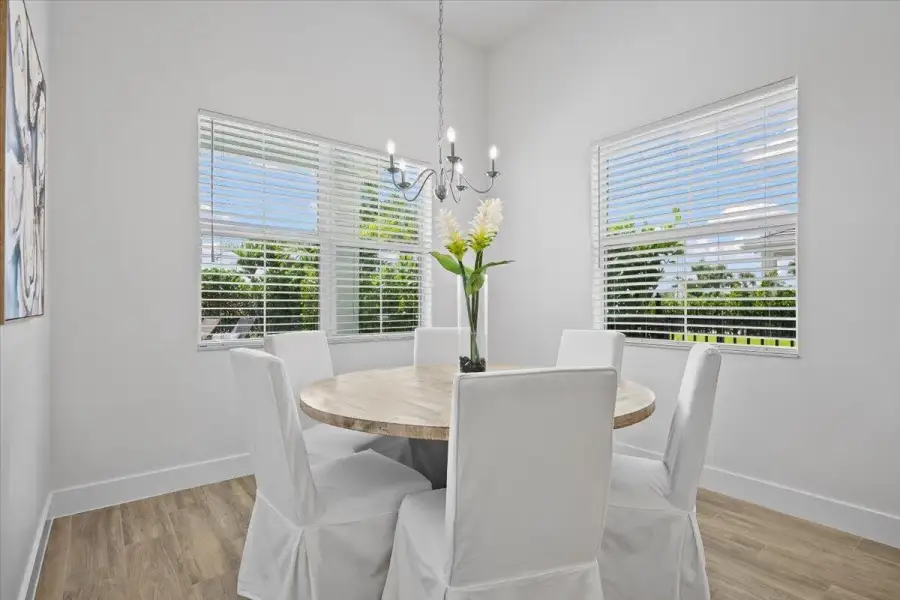 Dining Nook with Natural Light