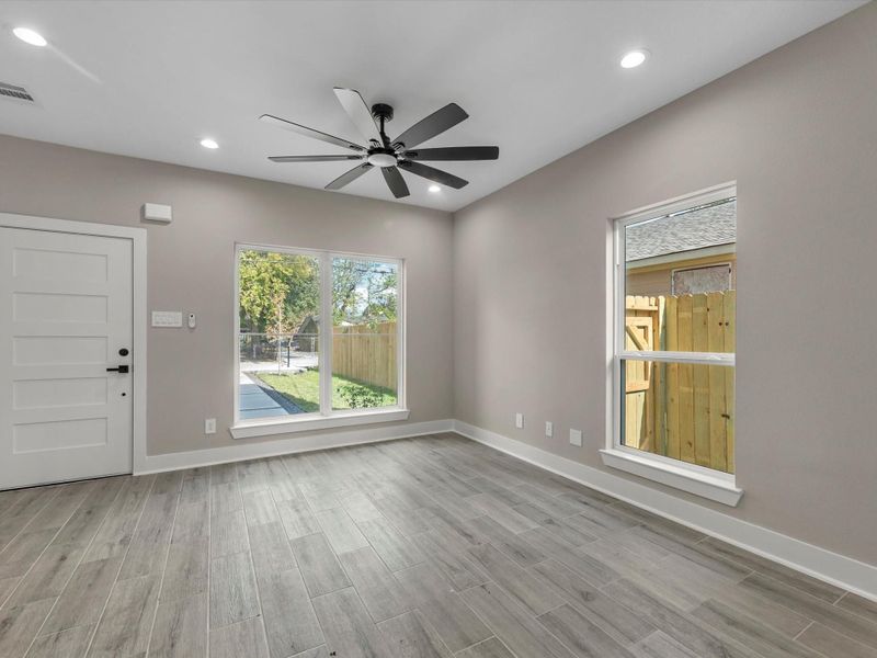 Spacious, unfurnished interior of a new home in , Houston (Image 29). Spacious, unfurnished interior of a new home in , Houston (Image 29).