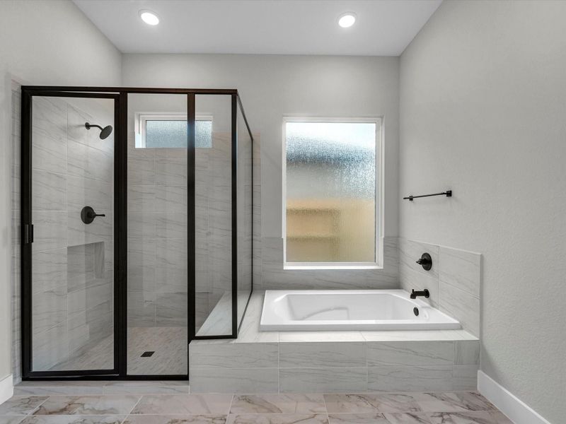 Furnished interior view inside a new home in Oakhill Reserve, Tomball (Image 7).