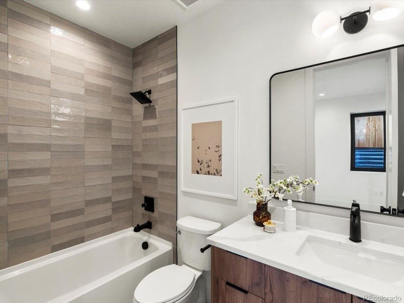 Furnished interior view inside a new home in , Denver (Image 14).