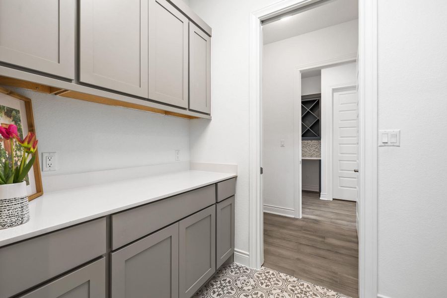 Furnished interior view inside a new home in Northgate Ranch, Liberty Hill (Image 16).