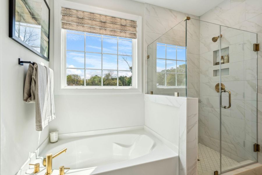 Furnished interior view inside a new home in Sweetgrass Station, Summerville (Image 58). Furnished interior view inside a new home in Sweetgrass Station, Summerville (Image 58).