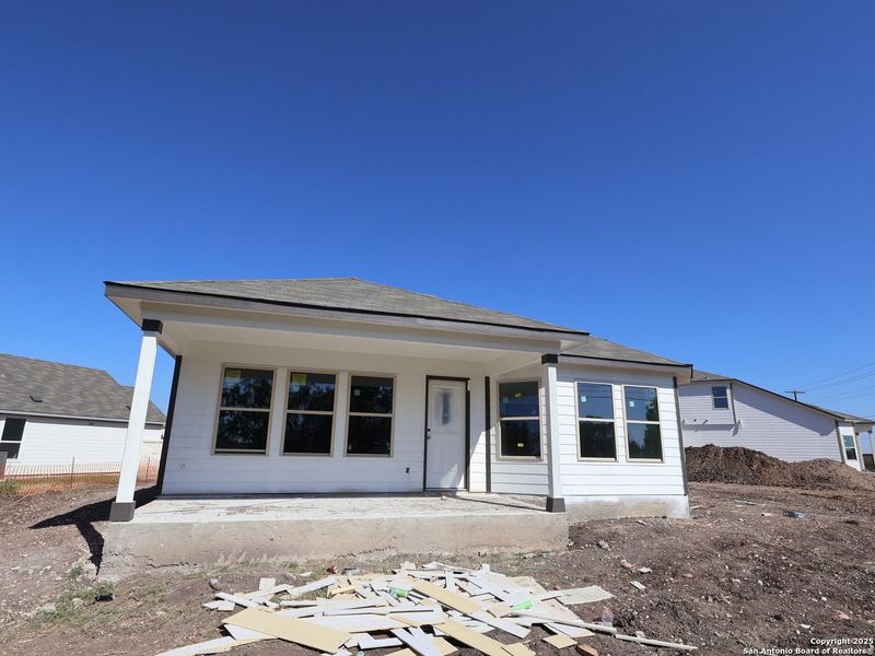 In-progress construction of a new home in Meadows at Clear Springs, New Braunfels, TX (Image 21).
