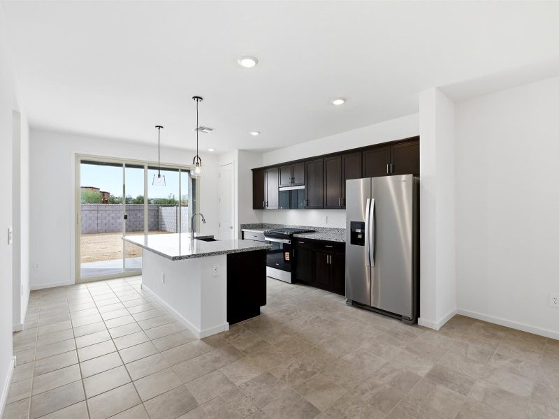 Furnished interior view inside a new home in San Tan Groves - Classic Series, San Tan Valley (Image 3).
