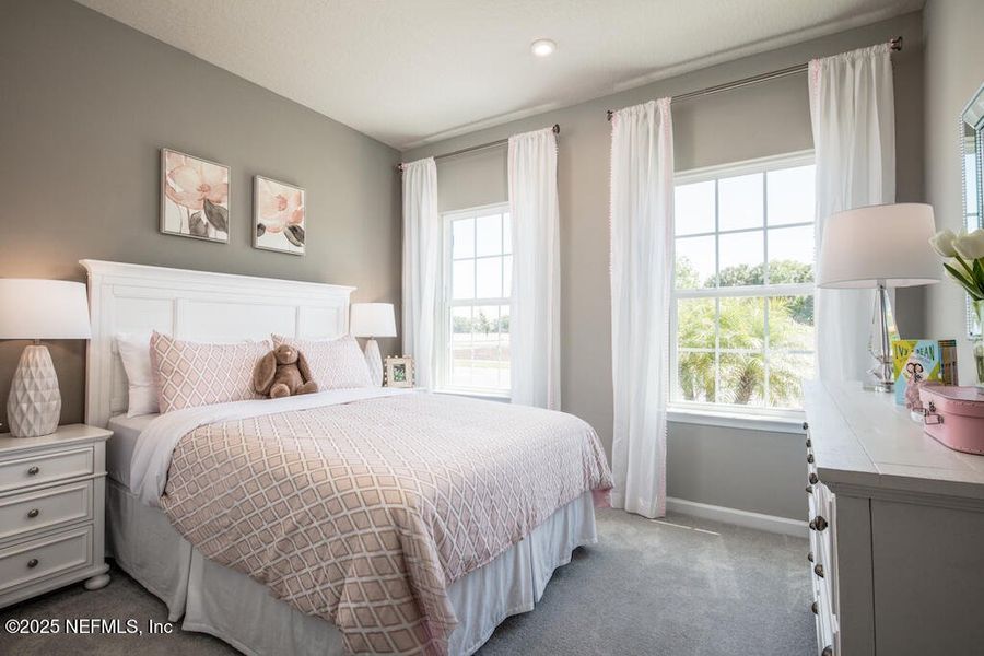 Furnished interior view inside a new home in Seminole Palms Single-Family Homes, Palm Coast (Image 3).