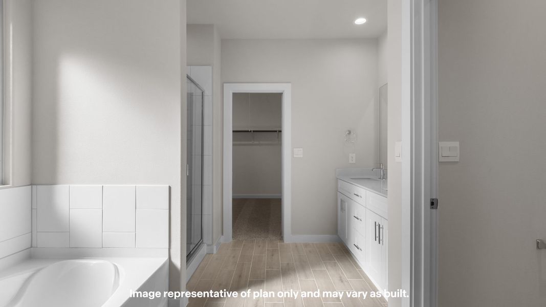 Furnished interior view inside a new home in Northwest Passage, Midland (Image 8).