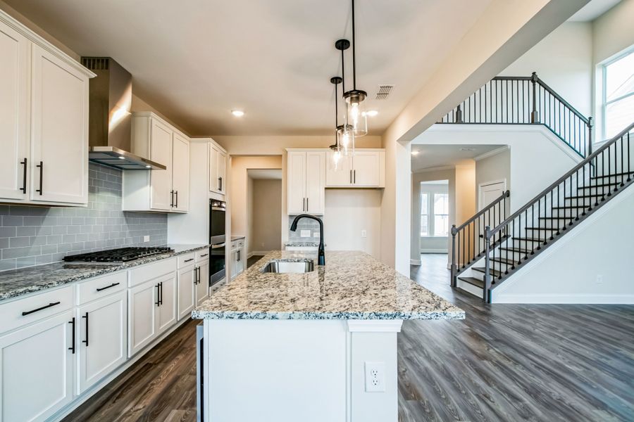 Representative furnished interior of a home built from the Warren by UnionMain Homes in Austin Springs, Bethlehem (Image 9).
