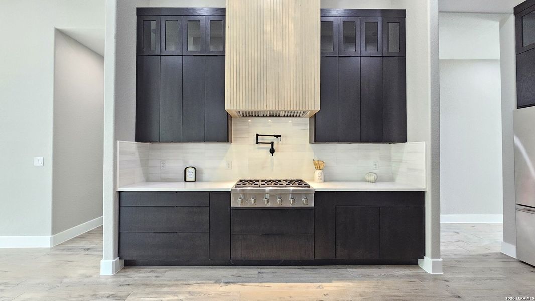 Furnished interior view inside a new home in , New Braunfels (Image 15).