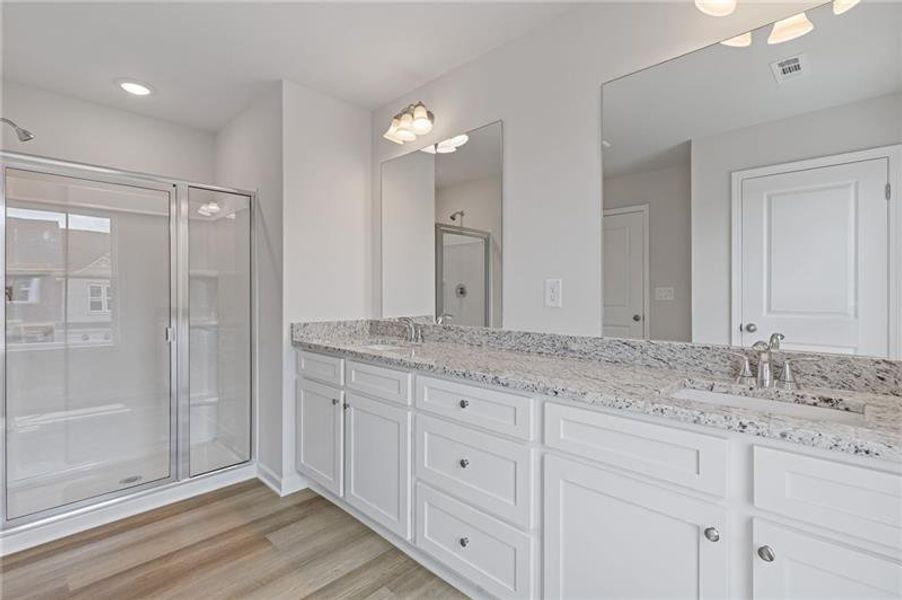 Furnished interior view inside a new home in , Dacula (Image 5). Furnished interior view inside a new home in , Dacula (Image 5).