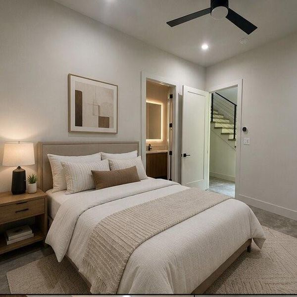 Furnished interior view inside a new home in , Dallas (Image 3). Furnished interior view inside a new home in , Dallas (Image 3).