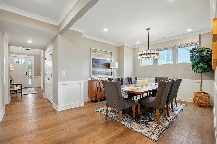 Furnished interior view inside a new home in Heritage - 55+ Community, Indian Trail (Image 15).